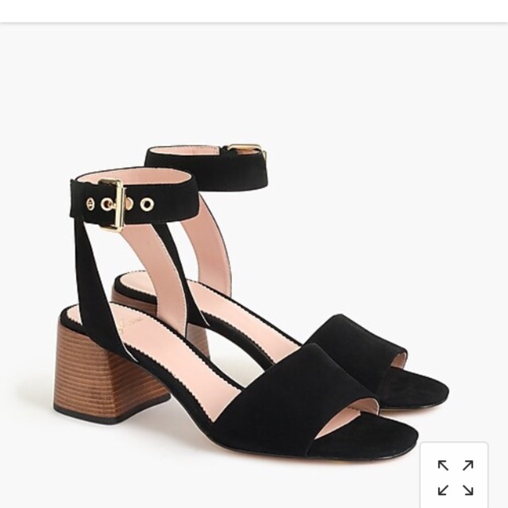 J. Crew block heel sandals